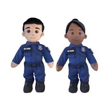 My Hero Police Officer - Customizable & Recordable Plush - MY HERO