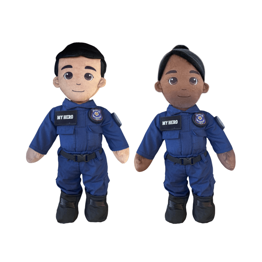 My Hero Police Officer - Customizable & Recordable Plush - MY HERO