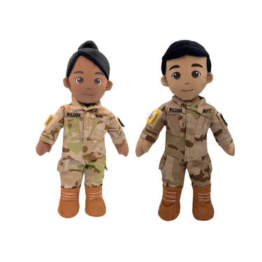 My Hero Recordable Army Soldier Doll – Recordable & Customizable 14" Plush Stuffed Animal with Voice Recorder - MY HERO
