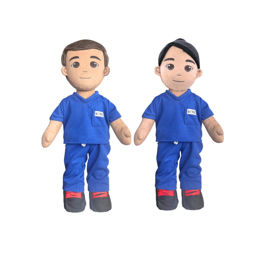 My Medical Hero Dolls in Scrubs – Re - Recordable & Customizable 14