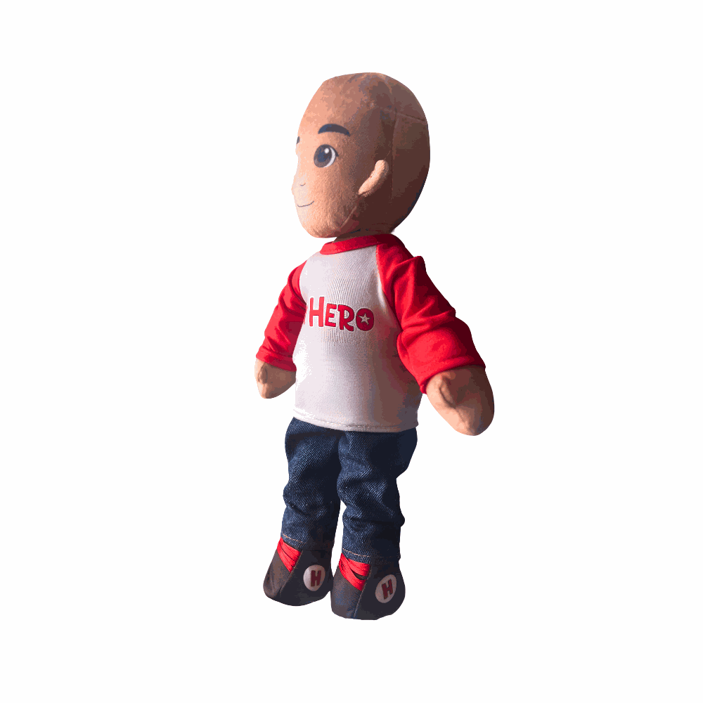 My Storytime Hero – Voice Recordable Plush Doll for Families | UMBO | Grandma Dolls | Grandpa Dolls | Parent Dolls | Compare to Recordable Books - MY HERO