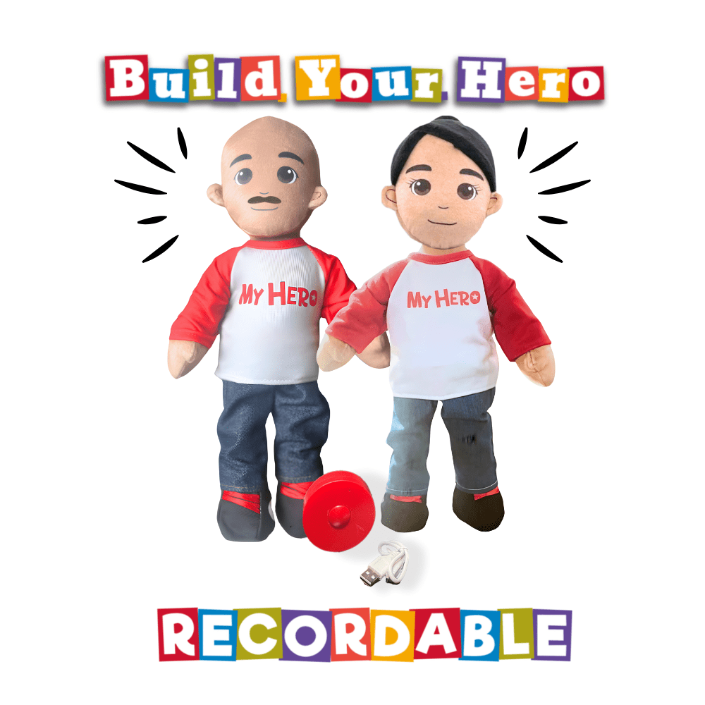 Personalized Grandma Gifts & Custom Grandparent Keepsakes – A Recordable Book & Plush for Every Family Member Hero - MY HERO