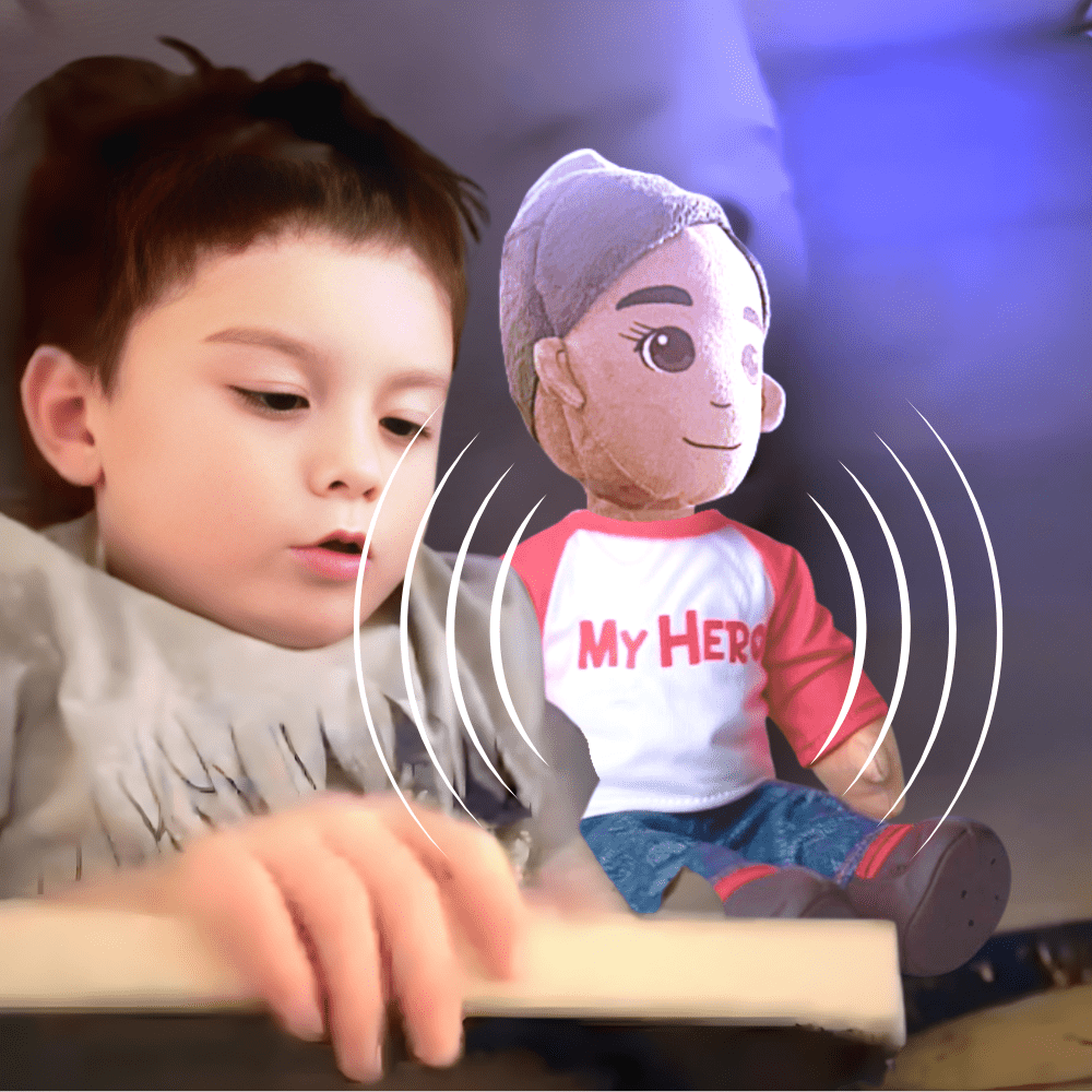 Personalized Grandma Gifts & Custom Grandparent Keepsakes – A Recordable Book & Plush for Every Family Member Hero - MY HERO