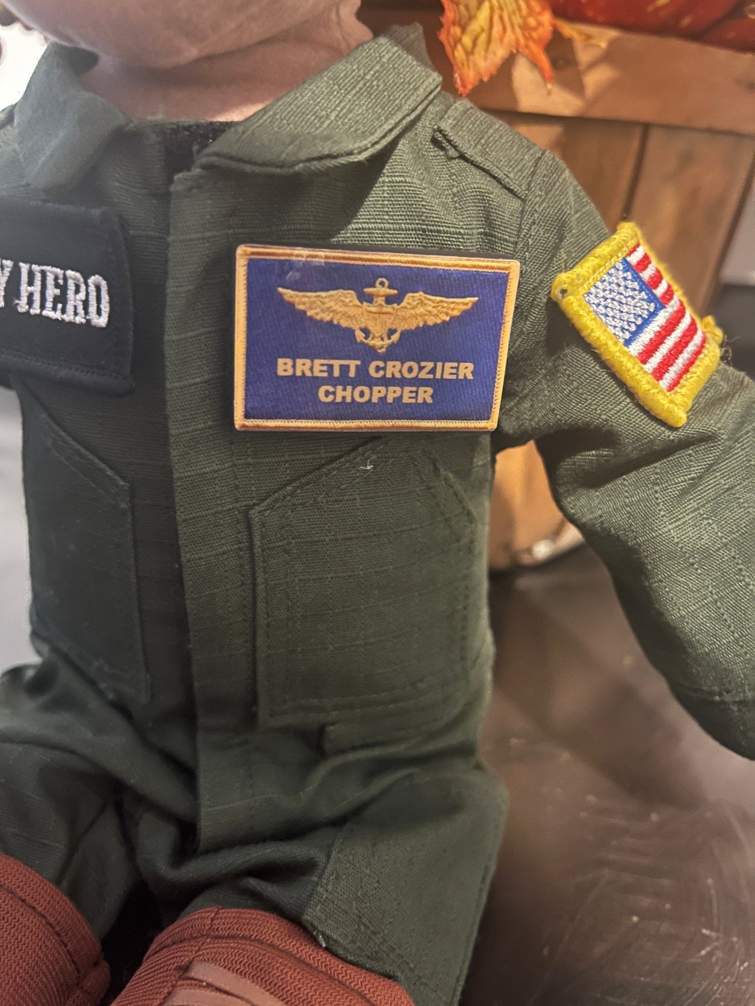 Pilot Hero Doll | Recordable Plush in Flight Suit - MY HERO