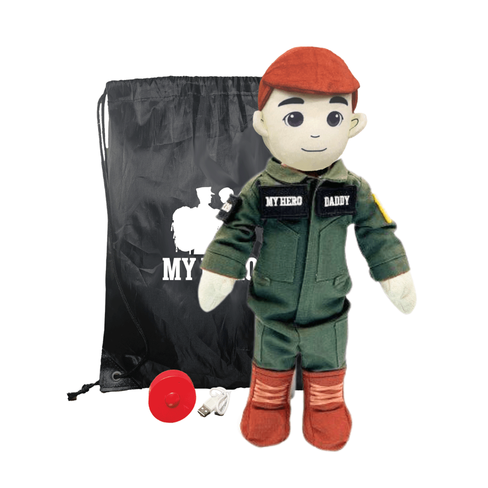 Pilot Hero Doll | Recordable Plush in Flight Suit - MY HERO