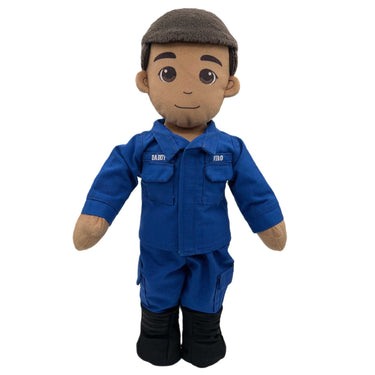 Deployment doll for kids – customizable military plush toy with voice recording, great for separation anxiety and emotional comfort