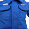 Coast Guard Daddy uniform with "DADDY" name tape on blue fabric.