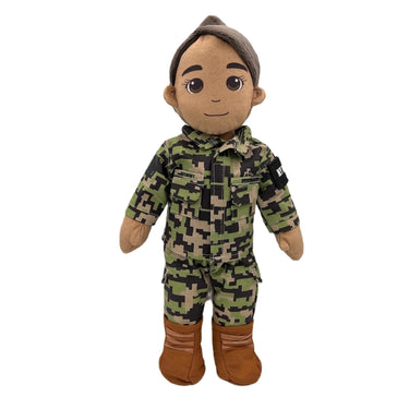 Etsy personalized dolls – daddy military dolls for deployment – custom family dolls – recordable story books that bridge the distance

