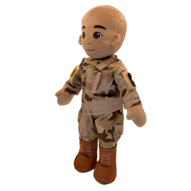 Military dolls – army teddy bears – personalized plush doll – record your voice books create lasting deployment memories

