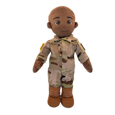 Army doll, soldier doll, Army deployment doll, soldier daddy doll, soldier mommy doll, deployment doll, comfort doll, recordable Army doll, recordable soldier doll, military soldier doll, plush Army doll, Army stuffed animal, Army plush toy, talking soldier doll, speaking doll, bedtime story doll, voice recording doll, keepsake Army doll, Army gift for kids, soldier gift for toddlers, Army storytime doll, military baby gift, soldier parent deployment gift, Army dad gift, Army mom gift, camouflage doll, Army