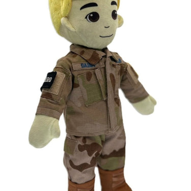 Recordable Military Dolls. Perfect Deployment Gift For Children. Keep families connected during separation. Recordable books