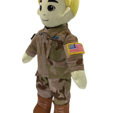 Recordable Military Dolls. Perfect Deployment Gift For Children. Keep families connected during separation. Recordable books