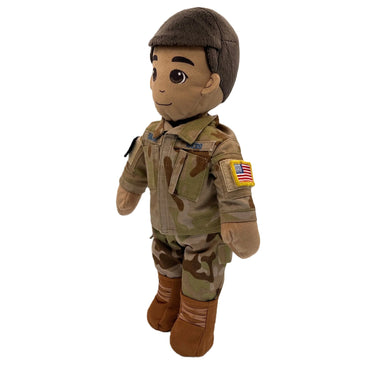 Recordable Military Dolls. Perfect Deployment Gift For Children. Keep families connected during separation. Recordable books