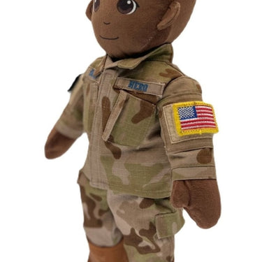 Recordable Military Dolls. Perfect Deployment Gift For Children. Keep families connected during separation. Recordable books