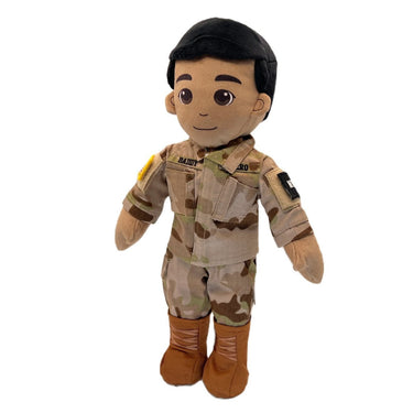 Military dolls – custom doll that looks like you – army teddy bears edition – record your voice Christmas book for festive joy


