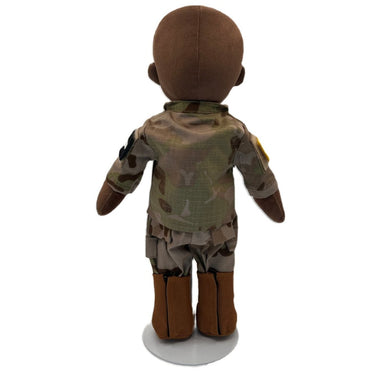Army doll, soldier doll, Army deployment doll, soldier daddy doll, soldier mommy doll, deployment doll, comfort doll, recordable Army doll, recordable soldier doll, military soldier doll, plush Army doll, Army stuffed animal, Army plush toy, talking soldier doll, speaking doll, bedtime story doll, voice recording doll, keepsake Army doll, Army gift for kids, soldier gift for toddlers, Army storytime doll, military baby gift, soldier parent deployment gift, Army dad gift, Army mom gift, camouflage doll, Army