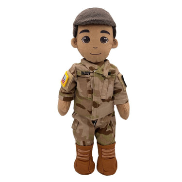 Army doll, soldier doll, Army deployment doll, soldier daddy doll, soldier mommy doll, deployment doll, comfort doll, recordable Army doll, recordable soldier doll, military soldier doll, plush Army doll, Army stuffed animal, Army plush toy, talking soldier doll, speaking doll, bedtime story doll, voice recording doll, keepsake Army doll, Army gift for kids, soldier gift for toddlers, Army storytime doll, military baby gift, soldier parent deployment gift, Army dad gift, Army mom gift, camouflage doll, Army