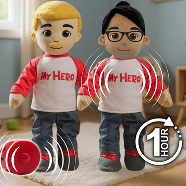 Storytime Hero - Custom Voice Recordable Dolls – Personalized Plush Gifts for Grandma, Grandpa & Loved Ones</h1> - MY HERO