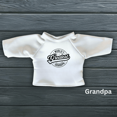 Stretch - Fit & Personalized Shirts for Teddy Bears & My Hero Dolls – Multiple Designs - MY HERO