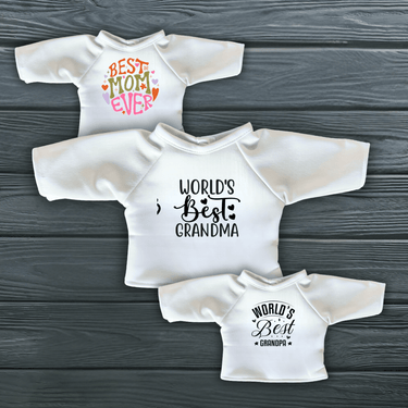 Stretch - Fit & Personalized Shirts for Teddy Bears & My Hero Dolls – Multiple Designs - MY HERO