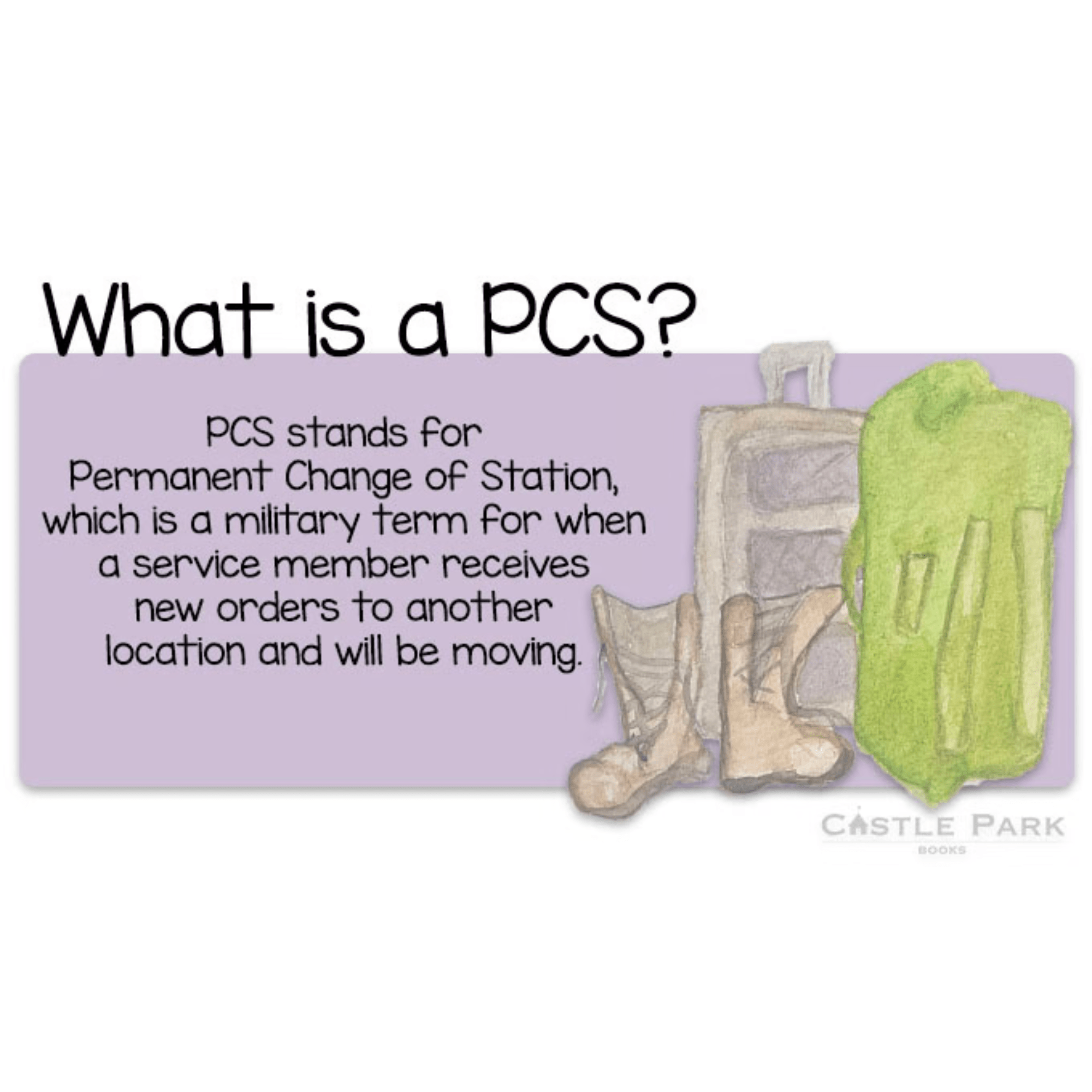 ABCs of PCS: A Fun Children's Board Book About Military Moves for Young Kids - MY HERO