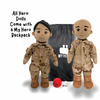 Custom doll that looks like you – personalized plush doll – record your voice Christmas books – custom-made dolls you can customize



