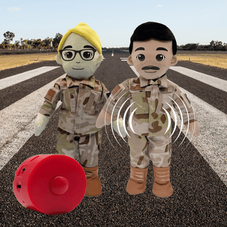UMBO My Hero Air Force Stuffed Animal – Customizable Comfort for Air Force Families - MY HERO