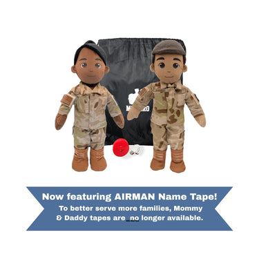 UMBO My Hero Air Force Stuffed Animal – Customizable Comfort for Air Force Families - MY HERO