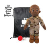 Personalized Air Force military doll for kids


