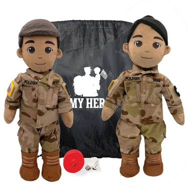 UMBO My Hero Military Dolls: Personalized Deployment Gifts for Army Families - MY HERO