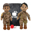 UMBO My Hero Military Dolls: Personalized Deployment Gifts for Army Families - MY HERO